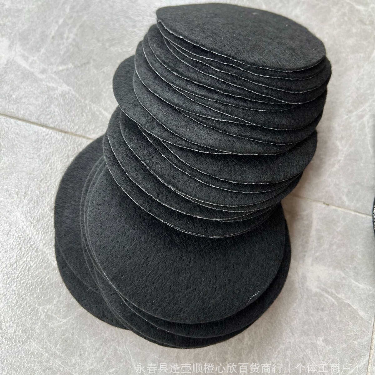 Incense Cushion Fireproof Cotton Dot Fragrance High Temperature Anti-scalding Household Heat Insulation Round Flame Retardant Cotton Fireproof Mat Aromatherapy Box Mat