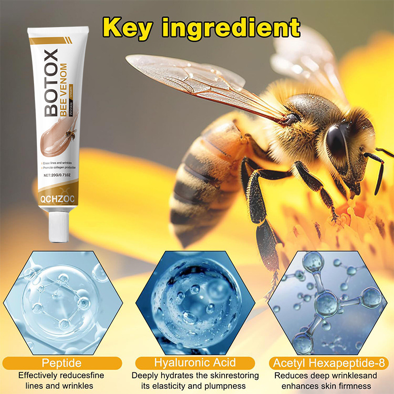 Cross-Border Hot Product Tk Xiyin Temu Amazon Bee Venom Wrinkle Cream Thailand Southeast Asia Hot Product Philippine Indonesian