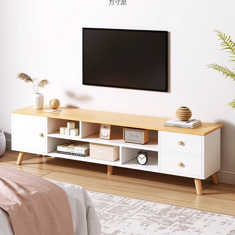 Tv Cabinet Rental Modern Minimalist Small Apartment Living Room Home Floor Cabinet Bedroom Table Style Cream Supply Chain
