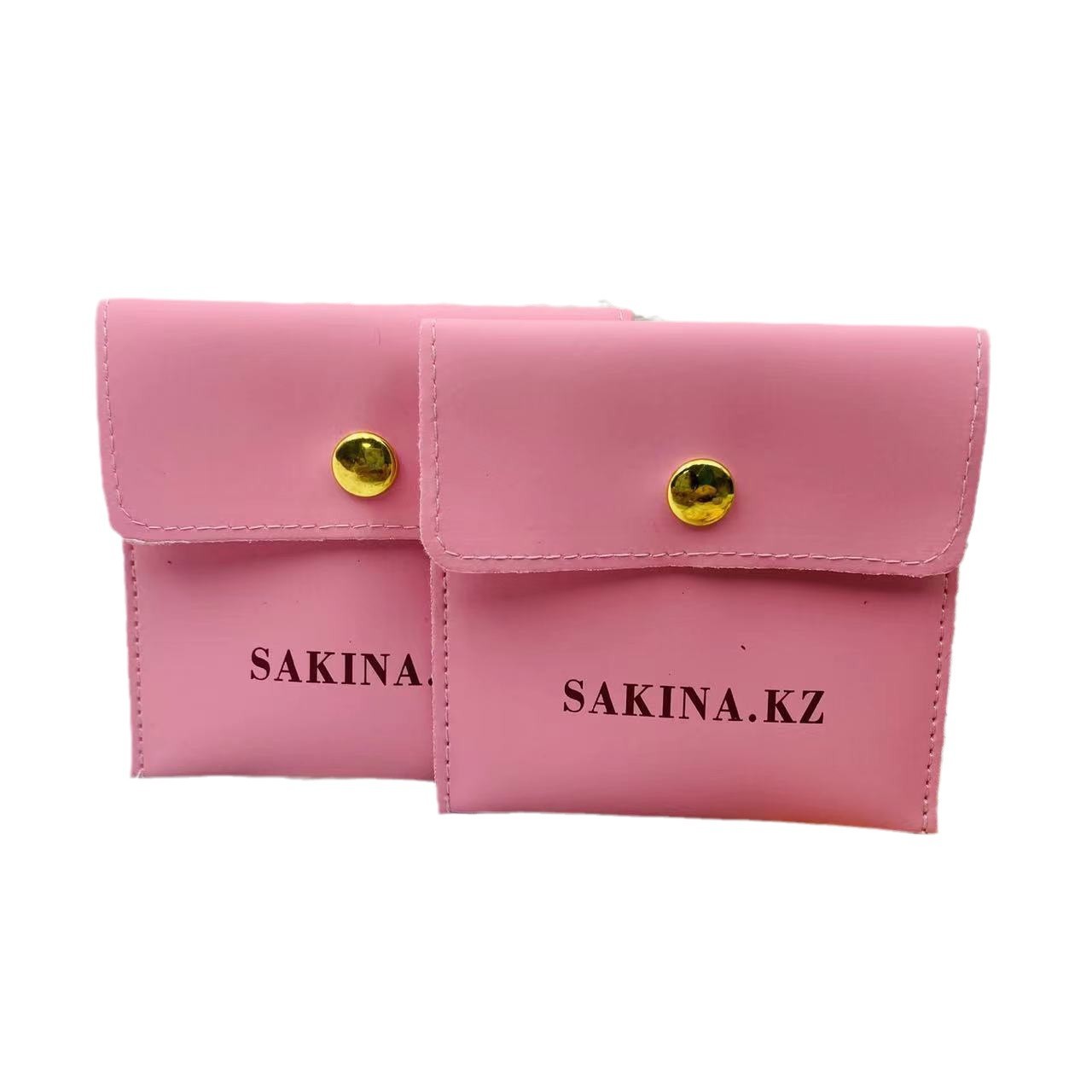 Simple High Style White Flip Cover Bag Earrings Ring Bracelet Storage Bag High Jewelry Gift Box Packaging Bag