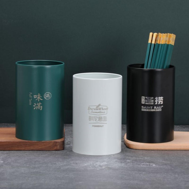 Stainless steel chopsticks holder hotel commercial restaurant kitchen storage chopsticks chopsticks holder tableware knife and fork storage box straw tube