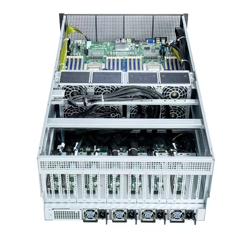Dual-Channel Xeon 4/5Th Generation Gpu Server Barebone with 8 Rtx5090 Cards and 32g Graphics Card for Deep Learning Host
