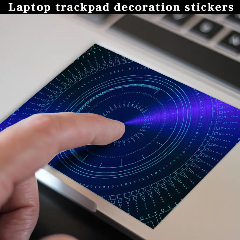 Популярные наклейки для сенсорной панели ноутбука Amazon, восемь стилей