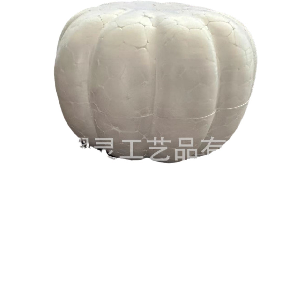 Foam Pumpkin Factory Directly Supply Halloween Styrofoam 8CM Pumpkin Ghost Festival Decoration Props White Billet Graffiti