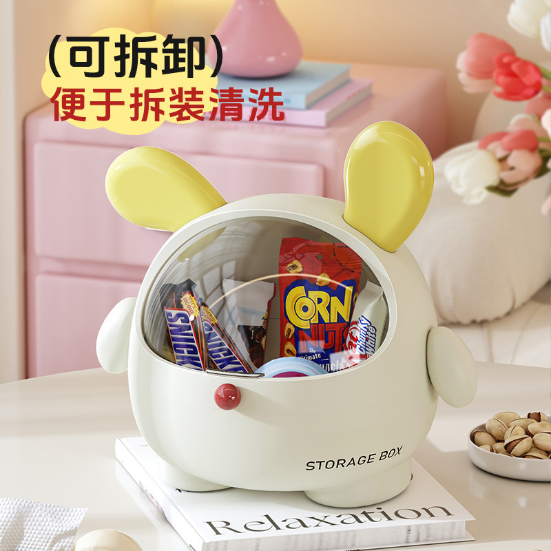 Creative Dun Dun Dog Hair Jewelry Box Desktop Storage Large Capacity Children and Girls Hair Rope Jewelry Storage Box