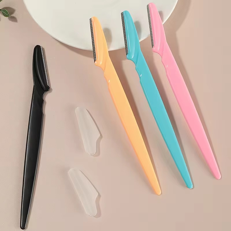 Нож для бритья без сетки, многоцветный стиль, упаковка из трех штук