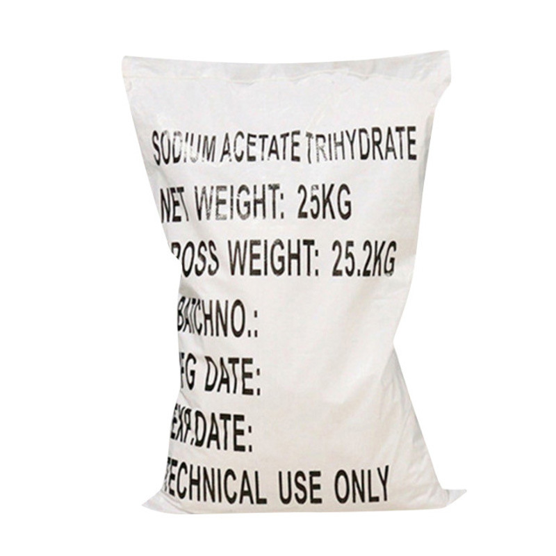 Manufacturer Customized 60% Content Sodium Acetate Retarder Industrial Grade Sodium Acetate Trisodium Acetate for Sewage Treatment