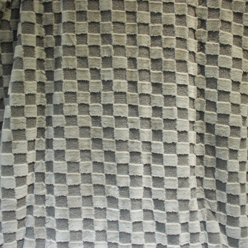 Manufacturer Customized Plain Imitation Rabbit Fur Teddy Velvet Plus Cotton Quilt Flannel Imitation Rabbit Fur Quilt