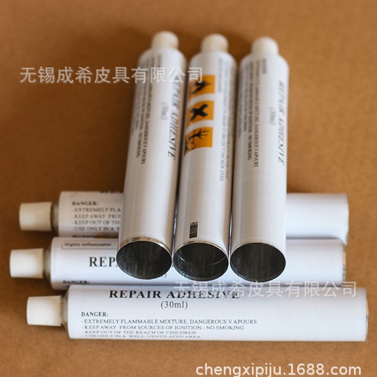 30ML yacht rubber boat glue aluminum leather tube industrial packaging toothpaste aluminum leather hose toothpaste leather in stock