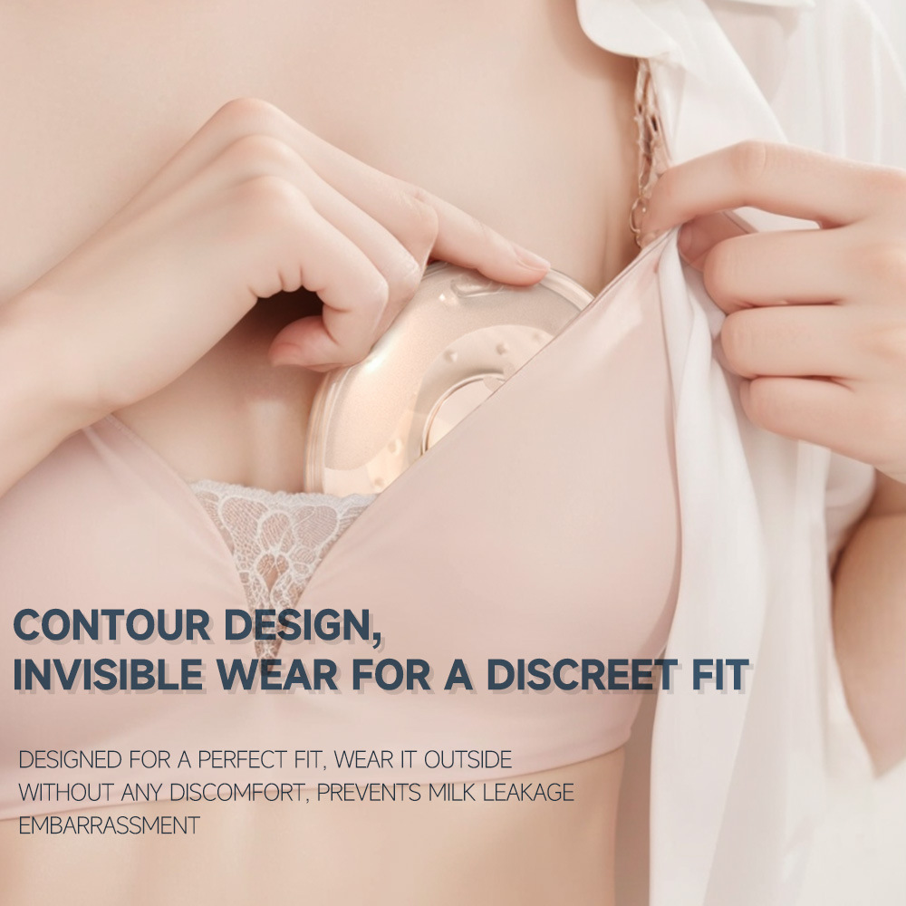 Large-Capacity Silicone Milk Collector, Breast Milk Collector, Maternal Overflow Milk Collector, Postpartum Anti-Leakage Milk Storage Breast Pump