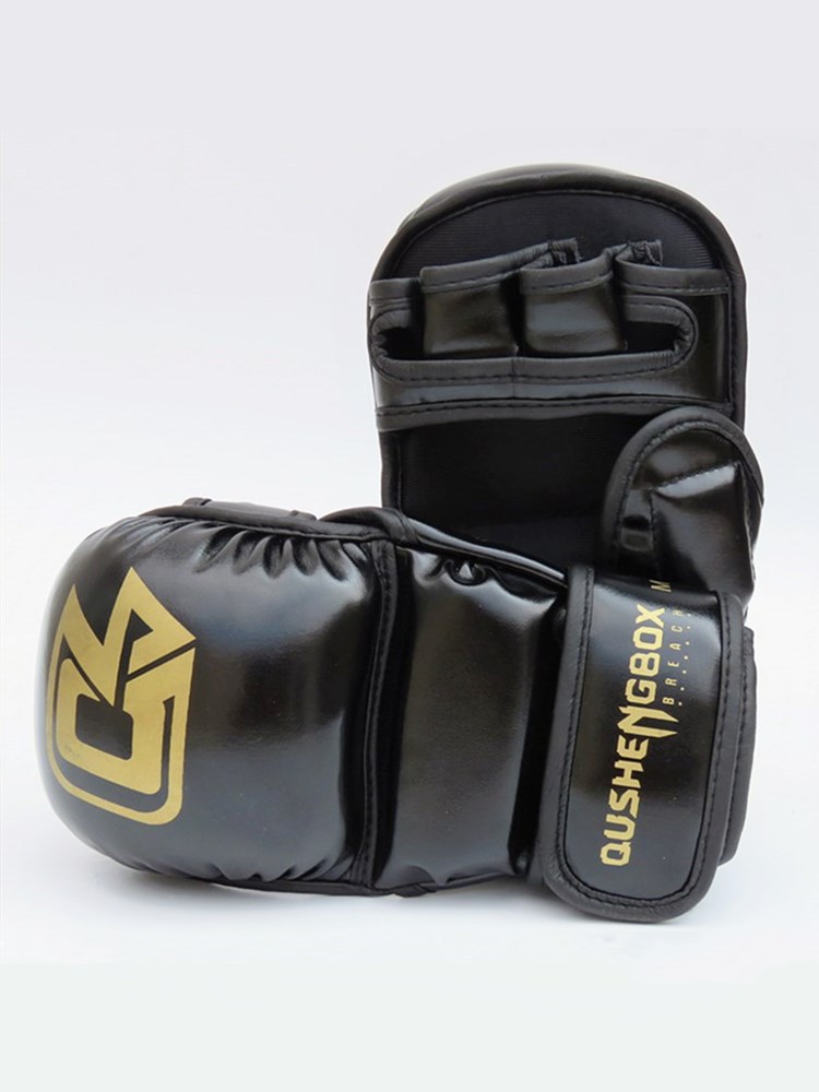 Professional Boxing Gloves for Children, Thickened Boxing Gloves for Fighting, Men's and Women's Sandbag Half-Finger Boxing Gloves for Adults