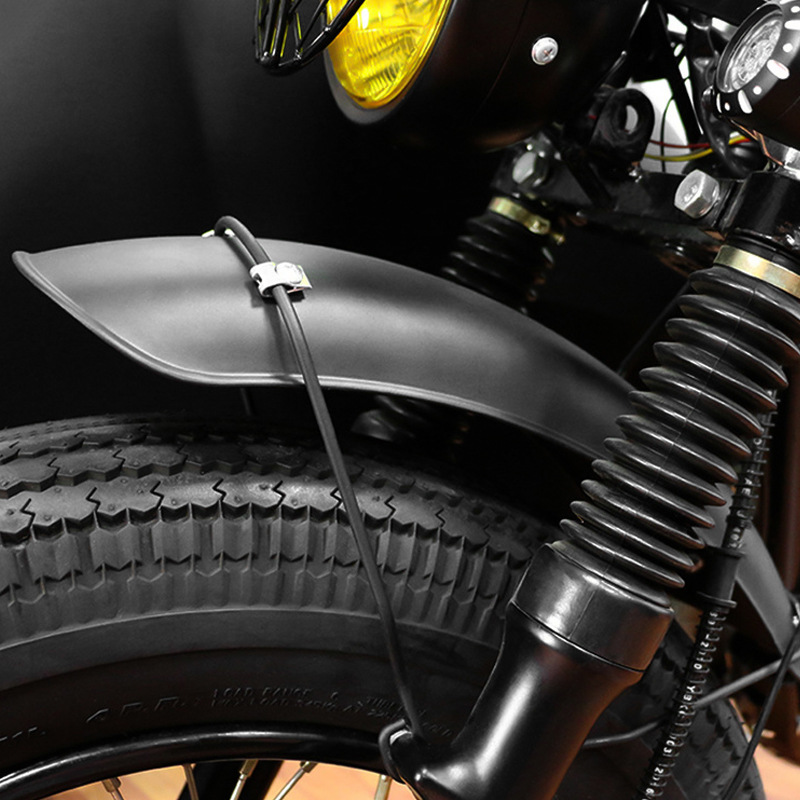 Motorcycle accessories front mudguard retro locomotive modified metal front mudguard mudguard
