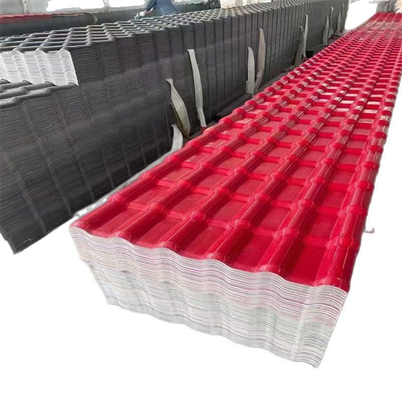 Manufacturer Customized Fiberglass Resin Tiles, Antique Tiles, Roof Construction Decoration, Thickeneded Insulation Tiles