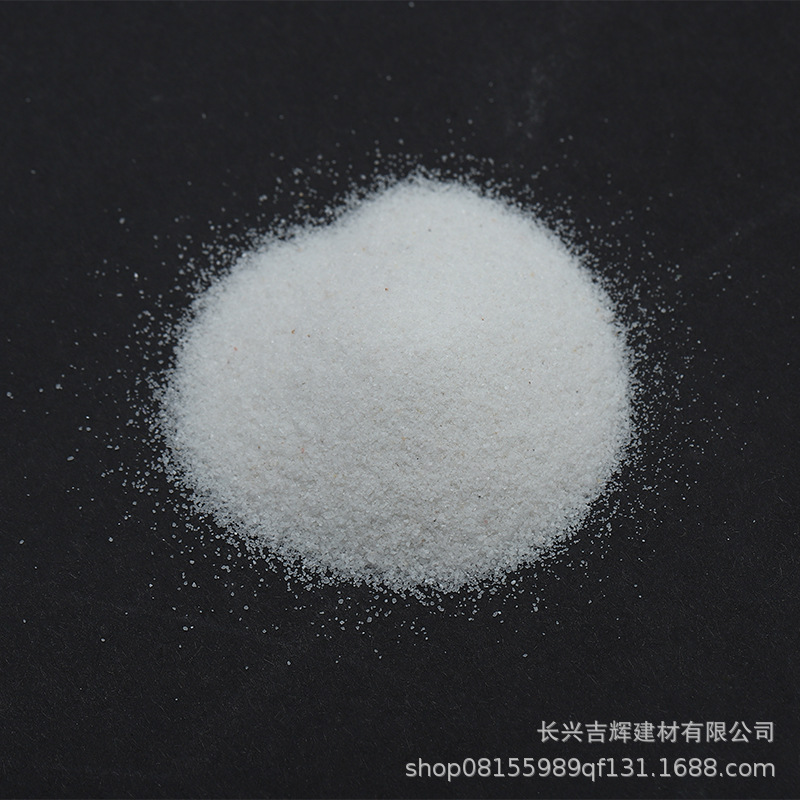 Manufacturer Supplies Textured Sand 40-80 Mesh Quartz Sand Sand Pit Stadium Filled Acrylic Paint with White Sand in Stock