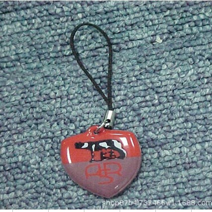 Поставка ПВХ подвески для мобильного телефона, протирка экрана, надувная конфета