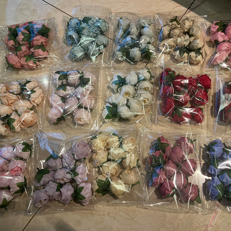 Симуляция цветка розы, ручная работа, декор для свадеб
