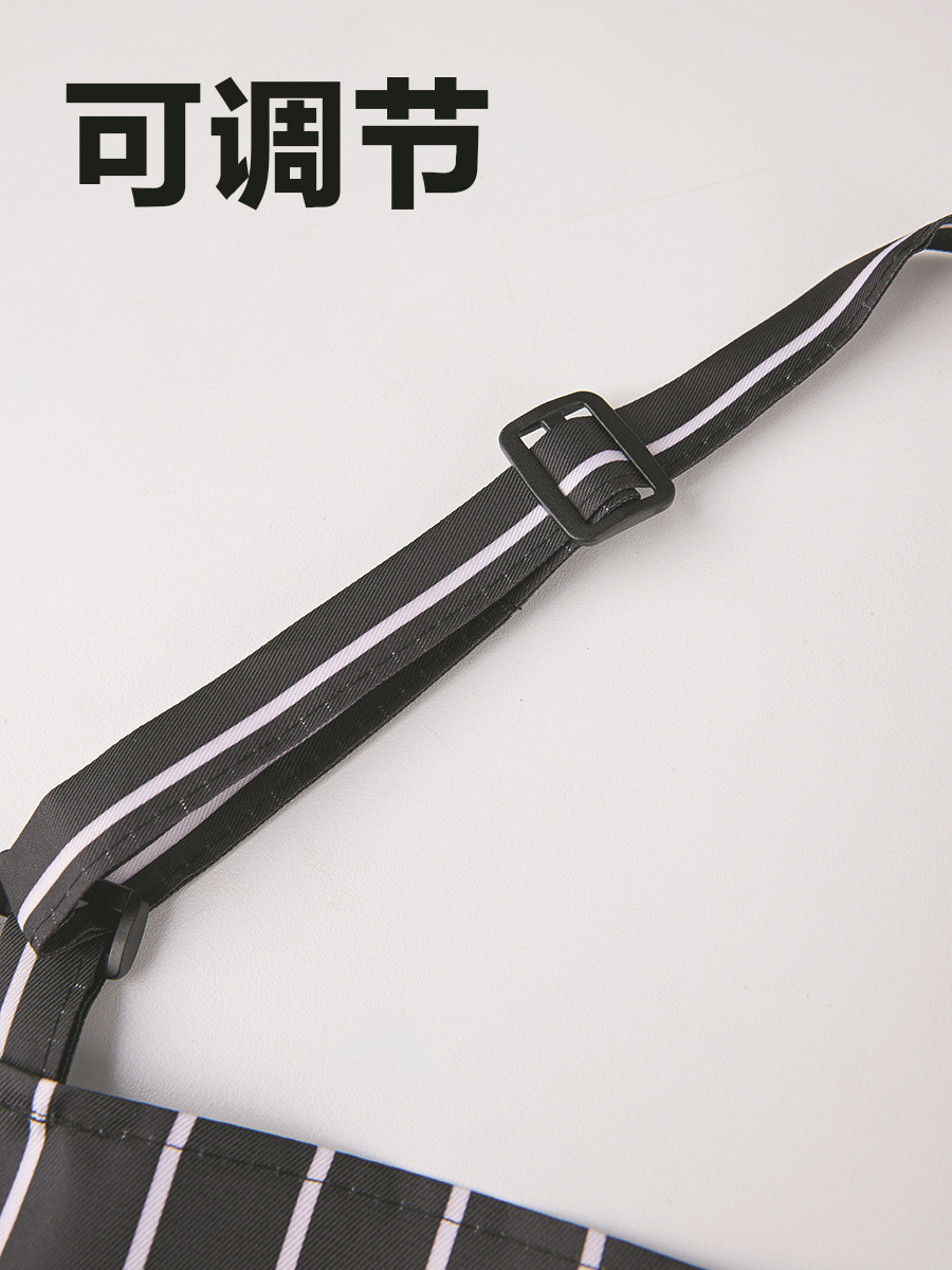 Cross-Border Chef Apron Hotel Restaurant Canteen Work Clothes Apron Cafe Catering Hotel Men and Women Halter Neck Apron