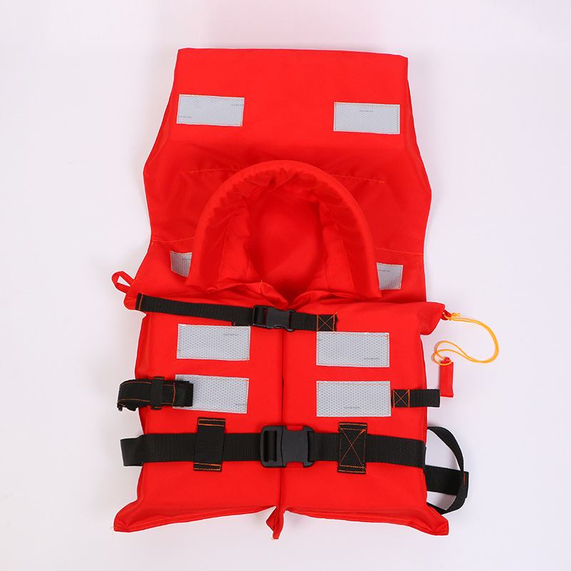Factory wholesale CCS inspection life jacket large buoyancy Marine standard work life jacket maritime approval