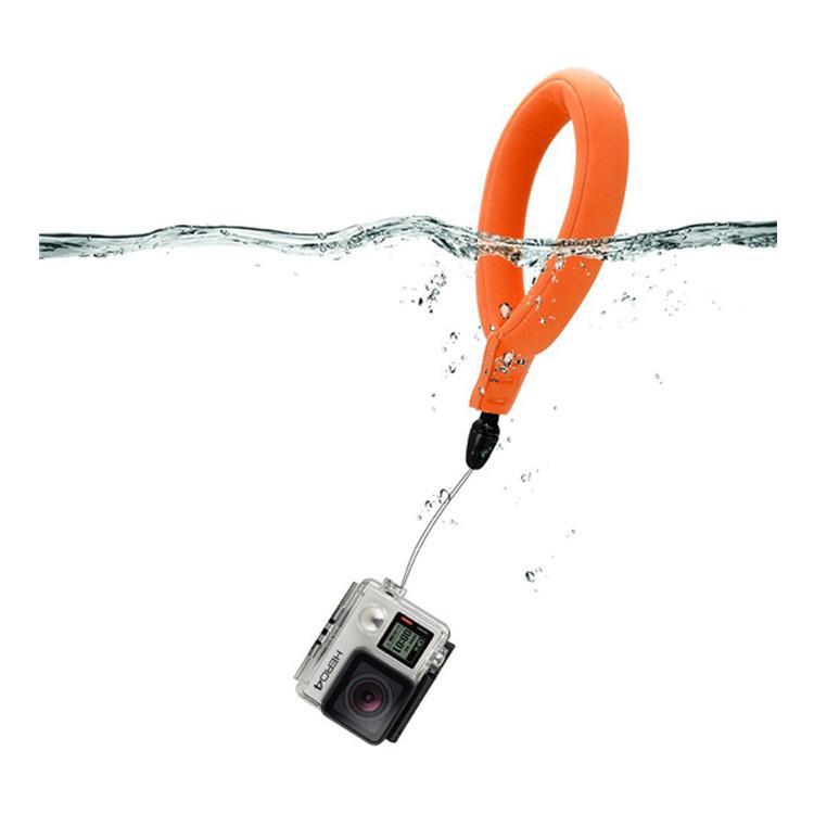 In stock multi-color buoyancy camera wrist strap Gopro bracelet swimming diving floating anti-heavy mobile phone wrist strap