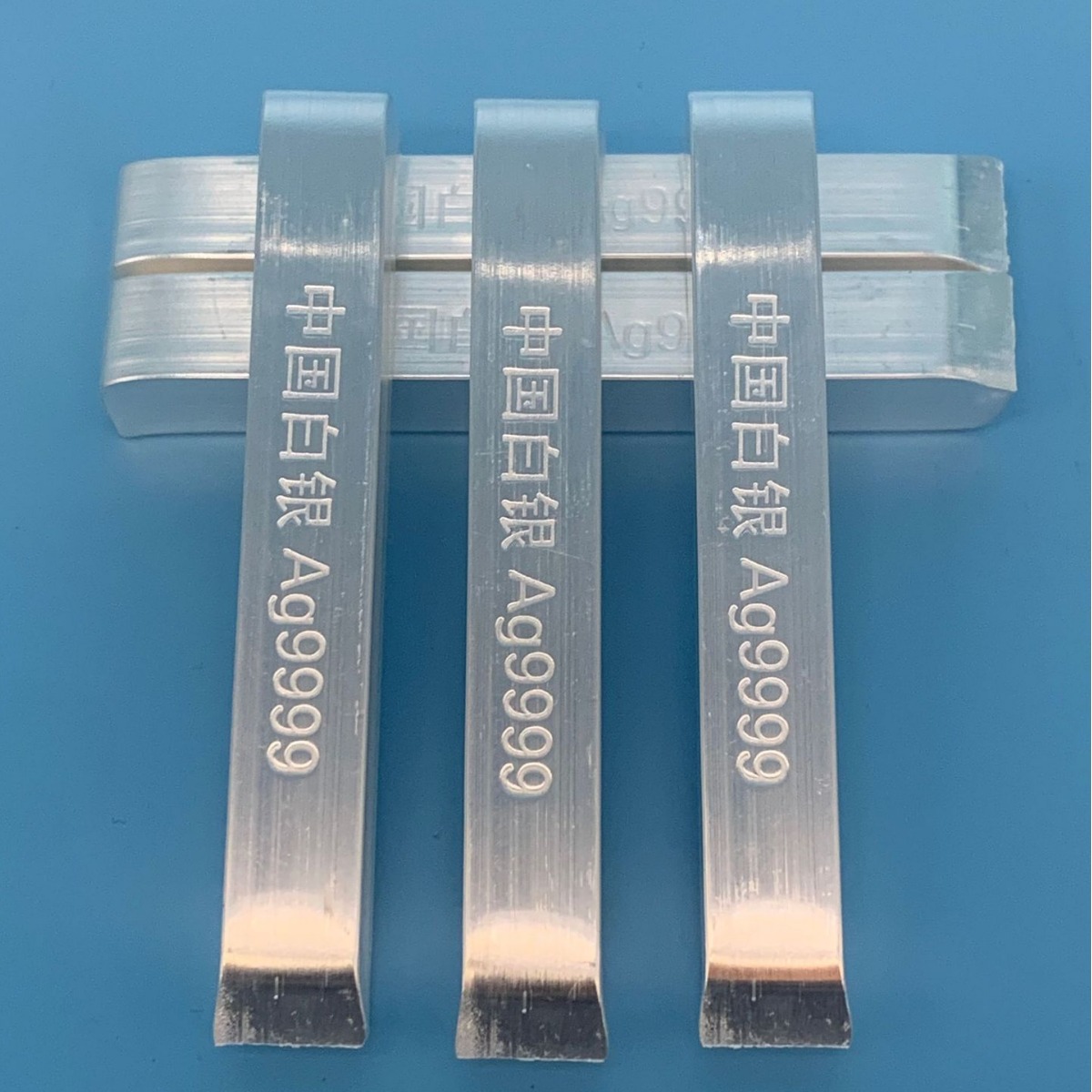 Pure Silver S9999 Silver Bar Silver Material Investment Silver Bar Silver Block Silver Brick Collection Appreciation Silver Silver Silver Material Wholesale