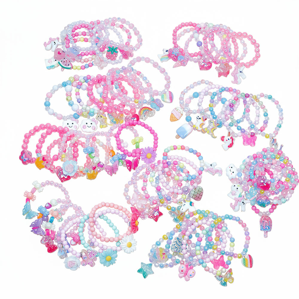 Браслет с подвеской единорога для девочек, кросс-бордерный подарок