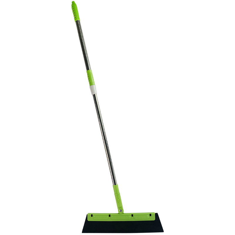 Manufacturer Wholesale Dust-Free Scraper to Sweep Bathroom Bathroom Wiper Telescopic Rod Magic Broom Scraper Glass Floor Scraper