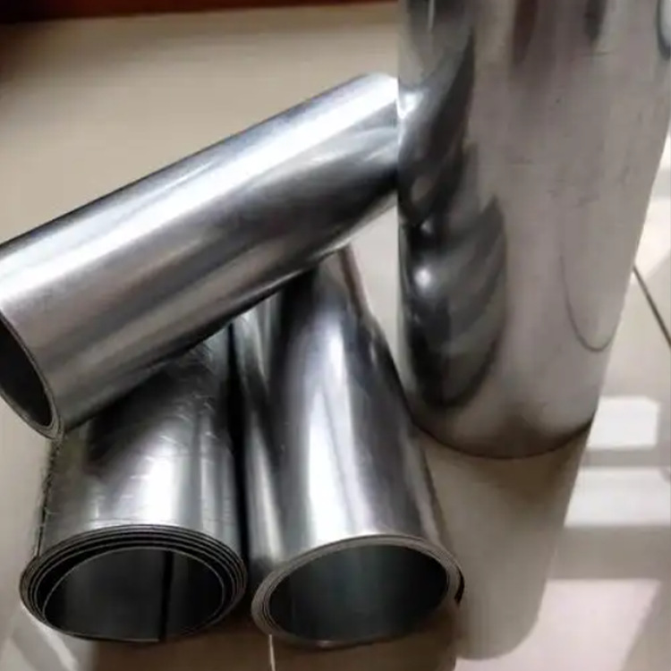 Фабрика цинковой фольги 99.995% чистая цинковая полоса, фольга, лист, пруток, рулон 0.01*200 0.05*200