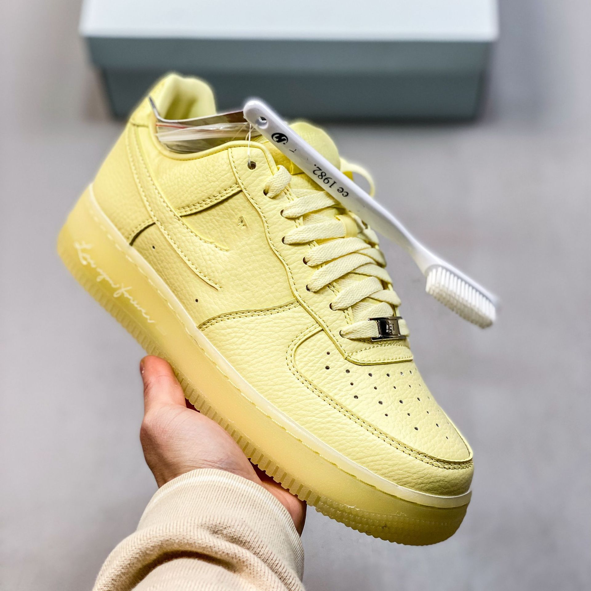 high quality AF1xNOCT Air Force One Board Shoes Love You Forever Letter Trendy Shoes Men's and Women's Platform Casual sneaker