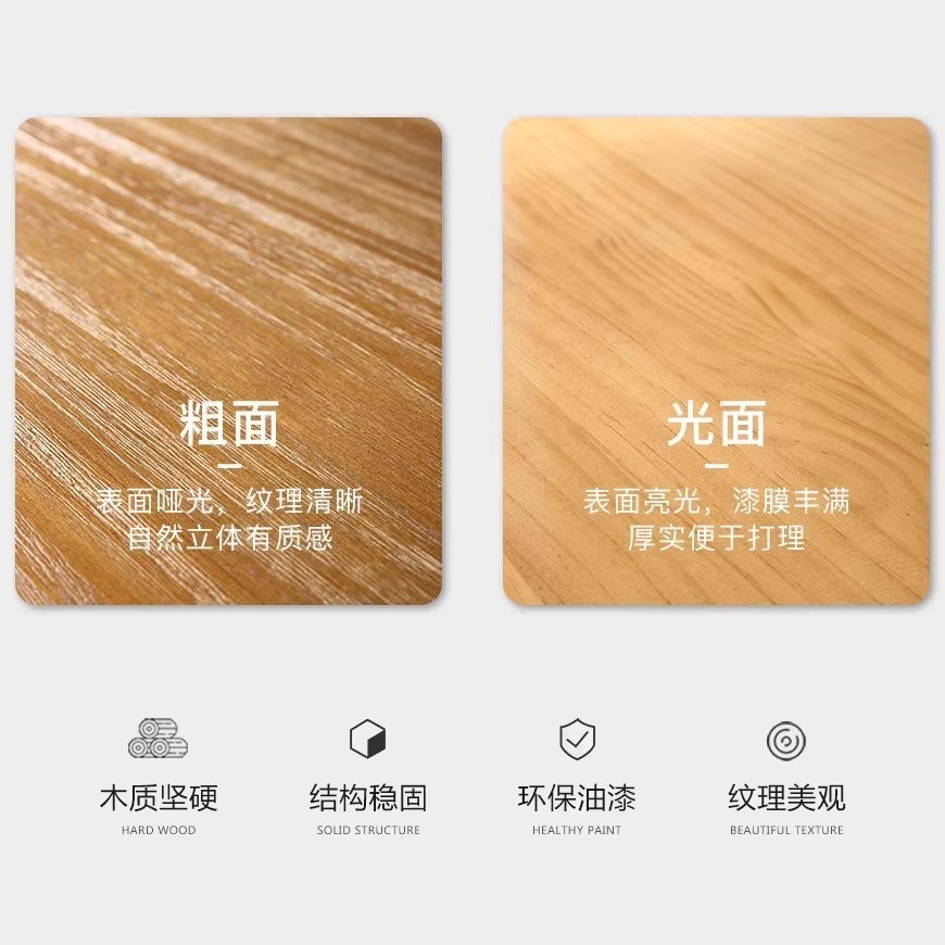 Wall bar table home balcony long narrow table milk tea shop bar leisure solid wood high leg table and chair combination