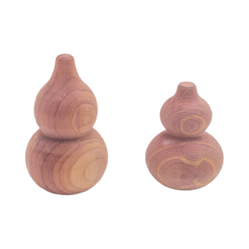 Factory Direct Supply of North American Cedar Gourd Wardrobe Anti-Corrosion and Insect-Proof Red Cedar Gourd Ornaments and Pendants