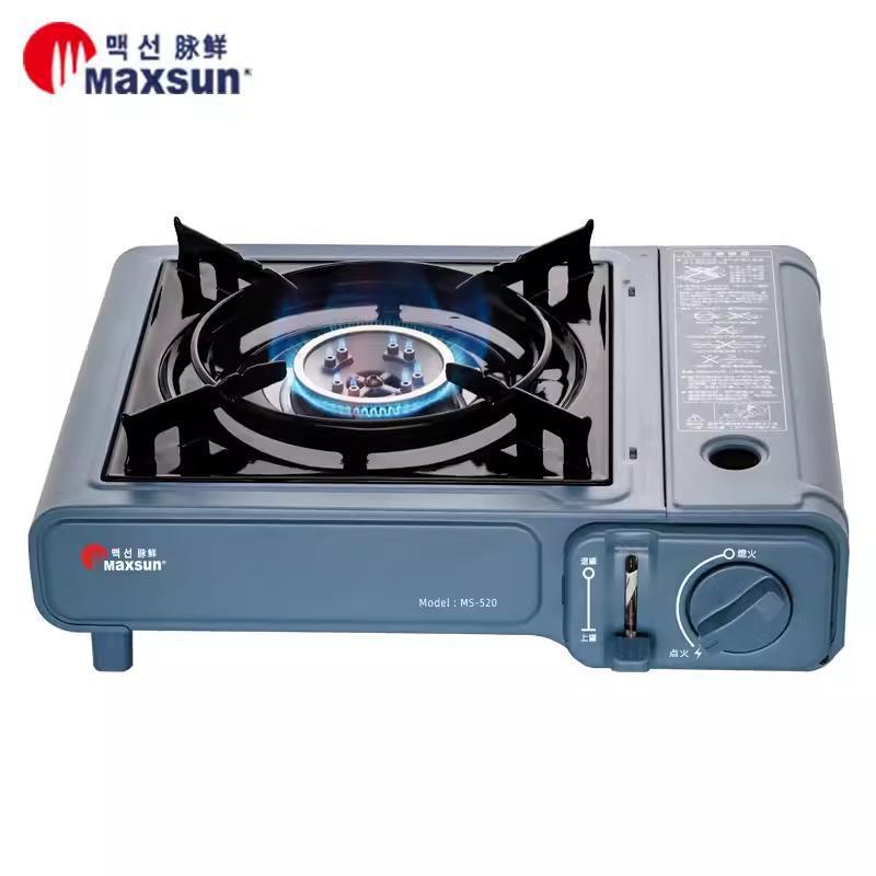 Fresh pulse card stove 520 with windproof ring outdoor large firepower card stove hot pot camping portable gas stove portable