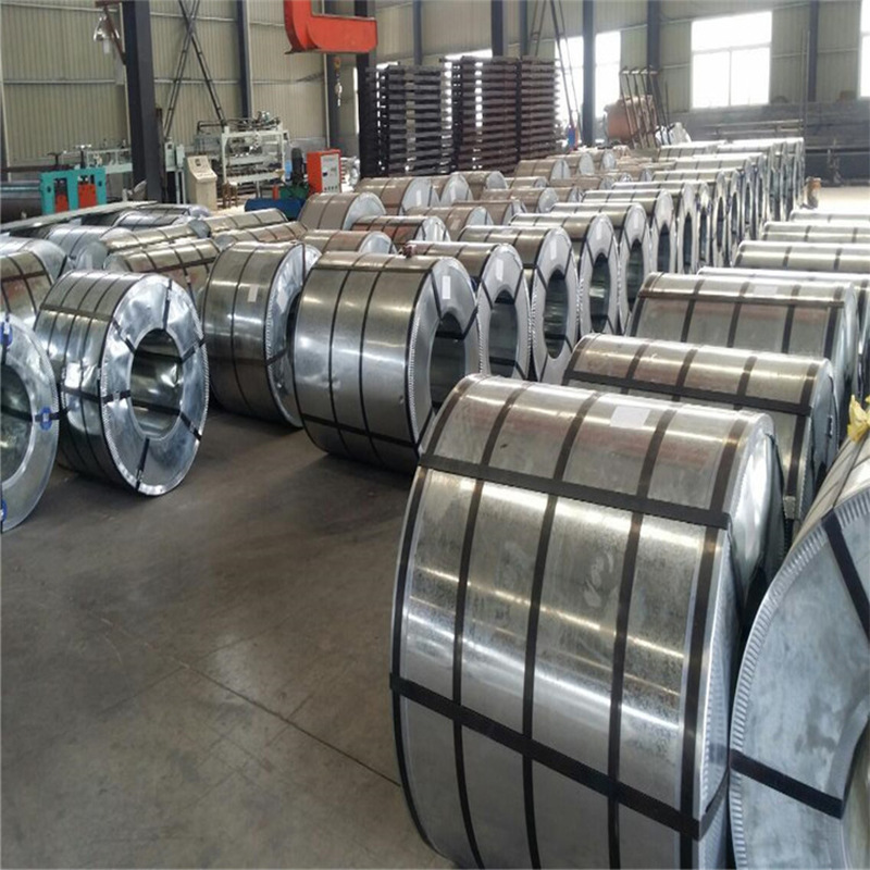 Galvanized Sheet Thin White Iron Roll 0.15-3.0mm Galvanized Steel Roll Steel Strip Slitting Flat Steel Strip Iron Sheet Processing and Customization