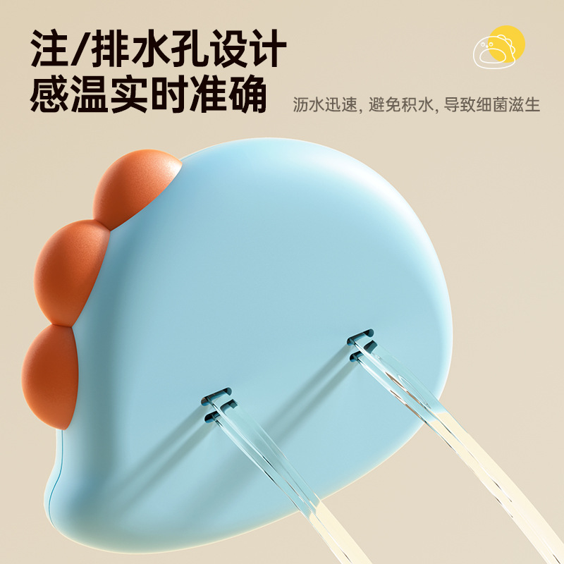 Cartoon Dinosaur Water Thermometer Baby Bath Water Temperature Neonatal Bath Available Thermometer Household Thermometer