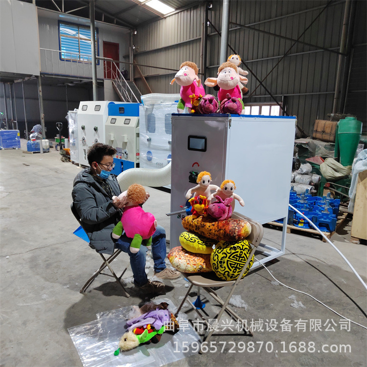 Машина для наполнения плюшевых игрушек, машина для продувки подушек и диванных подушек, машина для наполнения хлопком для подушек