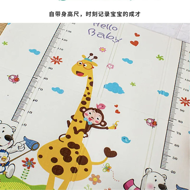 Manufacturer Wholesale Xpe Household Foldableing Crawling Mat Thickeneded Baby Crawling Mat Living Room Floor Mat Wipeable Mat