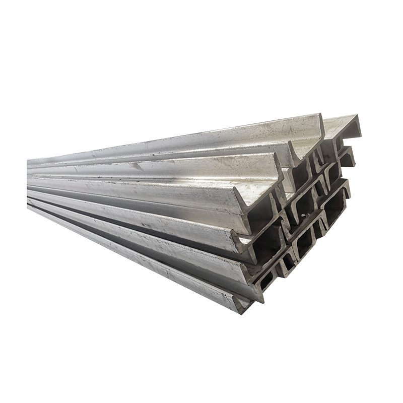 304 Stainless Steel Channel Steel Bending Hot-Rolled Cold-Drawn U-Shaped Channel Iron 201 Brushed Right Angle 8 # Laser Cutting and Punching