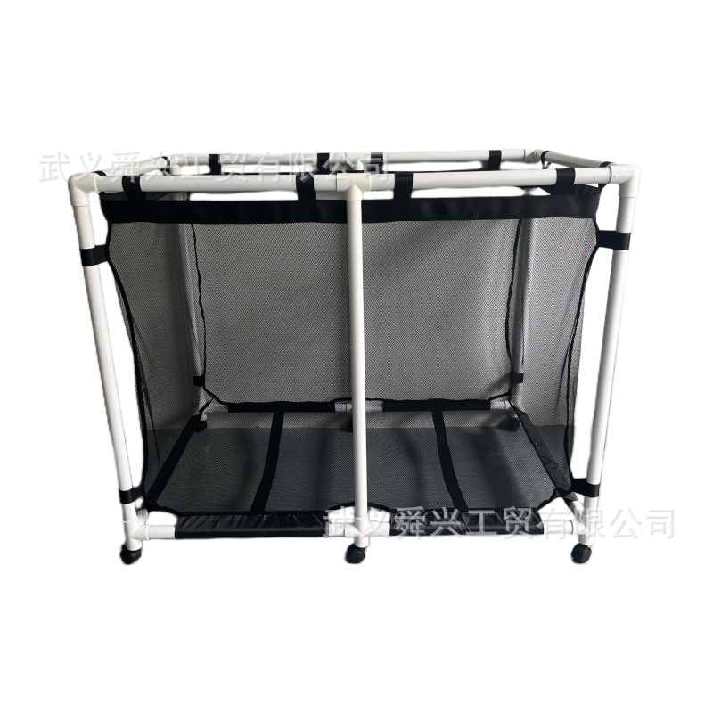 Тележка для хранения труб для бассейна с роликами, для спортивных труб и игрушек