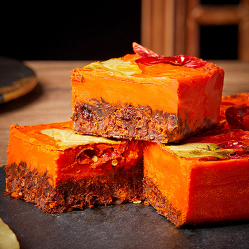 Chongqing butter old hot pot bottom material Sichuan super spicy hot pot independent small package seasoning 50g hot pot bottom material