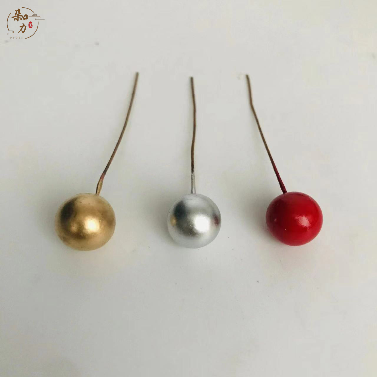 Simulation Little Red Fruit Christmas Accessories Red Foam Fortune Fruit Ball Little Red Bean Sakura Beads DIY Candy Box Accessories