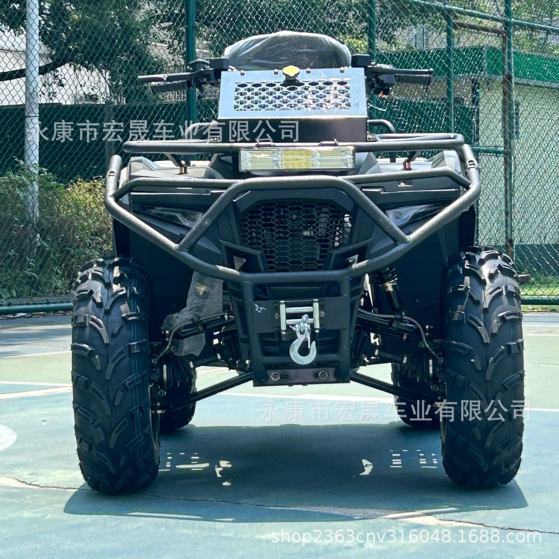 Внедорожный ATV с частичным полным приводом, 400CC, электронный впрыск, автоматическая трансмиссия, внедорожный мотоцикл для взрослых