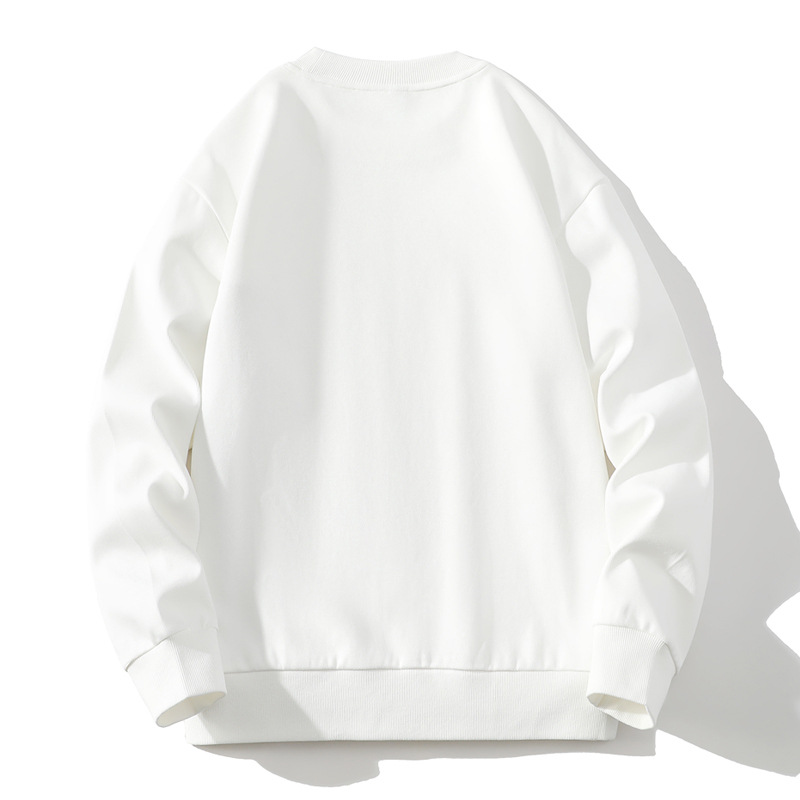 Cross-border wholesale men's sweater Spring and Autumn new fashion brand round neck printed long-sleeved T-shirt loose men's one-piece delivery