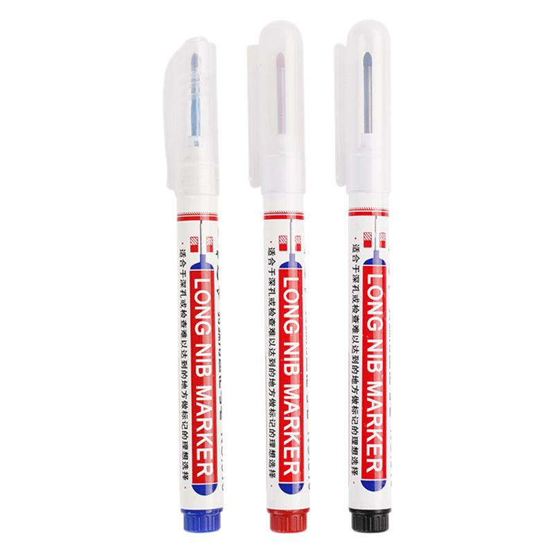 Long Head Marking Pen Woodworking Pen Deep Mouth Tile Marking Pen Extension Special Oil Marking Pen Bathroom Installation Pen