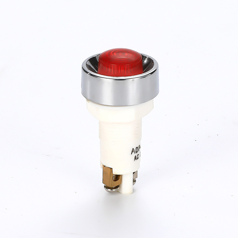 12mm small indicator light 24V 220V 380V PL13.5 plastic indicator light ADP-PL