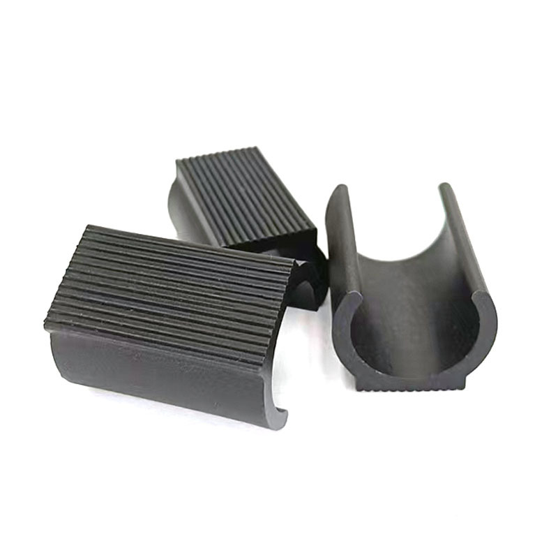 Plastic U-Shaped Round Tube Office Chair Foot Pad Accessories Table and Chair Open-End Foot Pads Chair Open-End Anti-Slip Covers Hardware Leg Supports