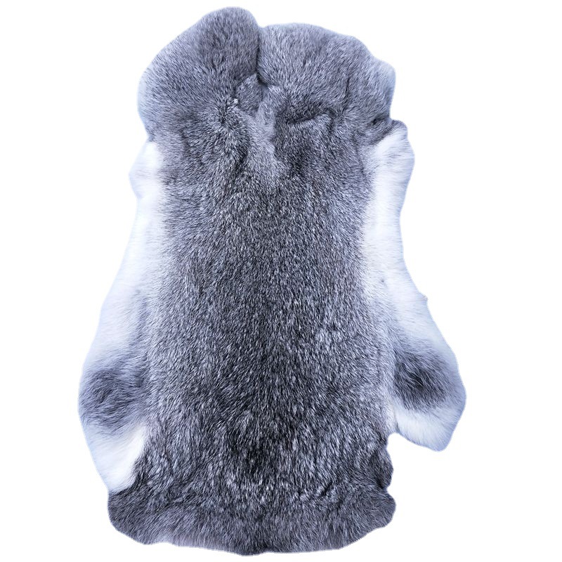 Wholesale whole white rabbit skin rabbit fur shoe skin DIY winter warm fur raw materials accessories