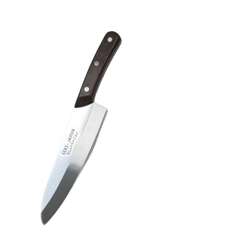 Hot sale chef knife multi-function all-steel one-piece kitchen knife Japanese style stainless steel fruit knife factory in stock wholesale