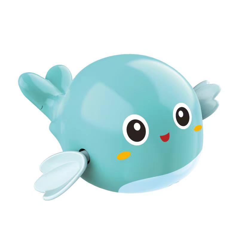 Cross-Border Douyin Same Style Baby Water Toy Little Dolphin Bathing Turtle Summer Bathroom Children's Wind-Up Toy