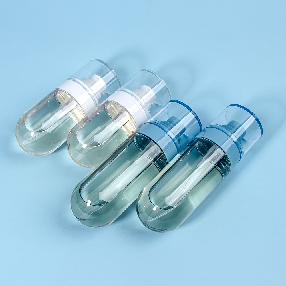 Amazon's New Inverted Makeup Setting Spray Transparent Bottle Has Long-Lasting Makeup Effect, Non-Stuck Powder, Matte Fine Mist, Oil Control, and Does Not Remove Makeup