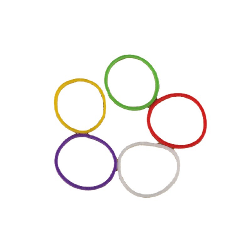Colorful Black Rubber Band Rubber Band Rubber Band Rubber Band Rubber Band Rubber Band to Tie Hair