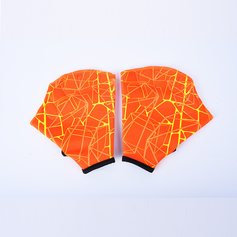 Diving Material Embossed Flipper Swimming Equipment Duck Flipper Swimming Gloves Paddling Flipper Diving Supplies Flipper Gloves